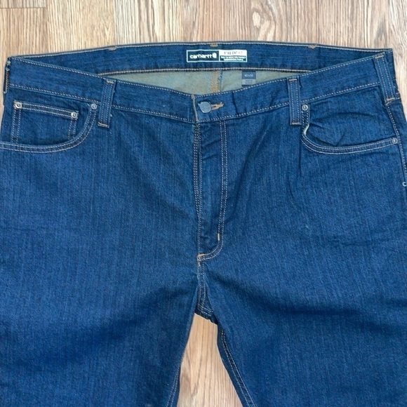 Carhartt straight fit rugged flex 5 pocket tapered jeans - Picture 3 of 4